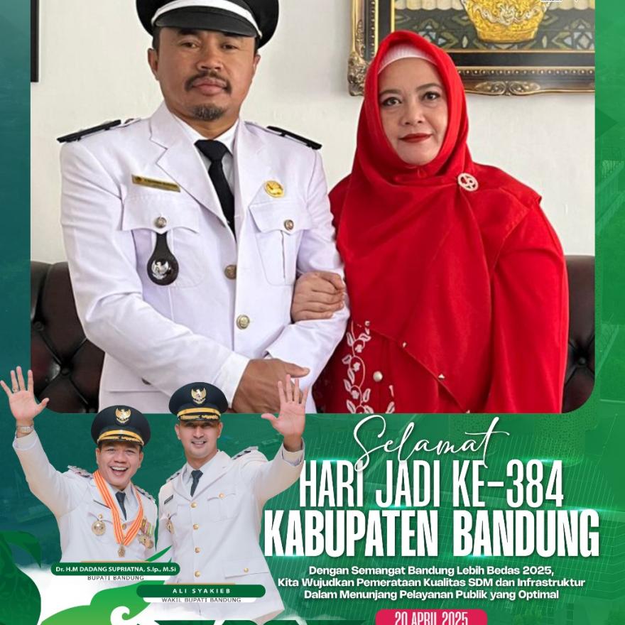 Selamat Hari Jadi Kabupaten Bandung Yang Ke- 384